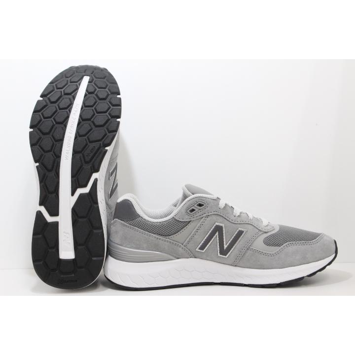 幅広 軽量 メンズ ウォーキングシューズ ニューバランス 4E new balance MW880 CG6 GRAY｜kishiyama-hakimono｜06