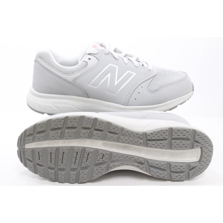 幅広 軽量 レディース スニーカー ニューバランス NB 2E new balance WW550 GY4 GRAY｜kishiyama-hakimono｜02