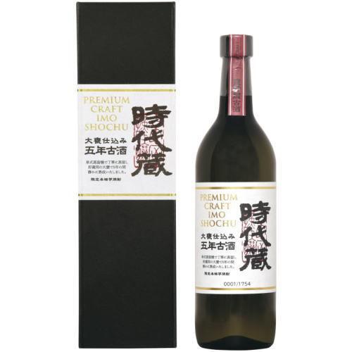 京屋酒造 焼酎 ギフト 時代蔵 五年古酒 28度 720ml 化粧箱入り 特別