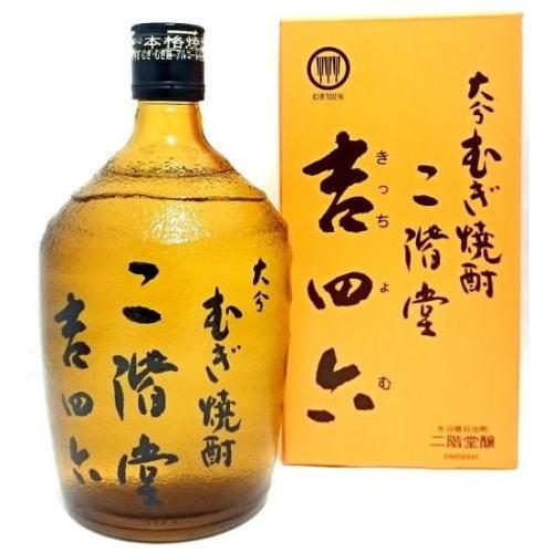 吉四六 二階堂 瓶 25度 720ml 麦焼酎 二階堂酒造 大分県 きっちょむ