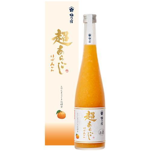 梅乃宿酒造 梅乃宿 超あらごし ほぼみかん 500ml 化粧箱入り 数量限定