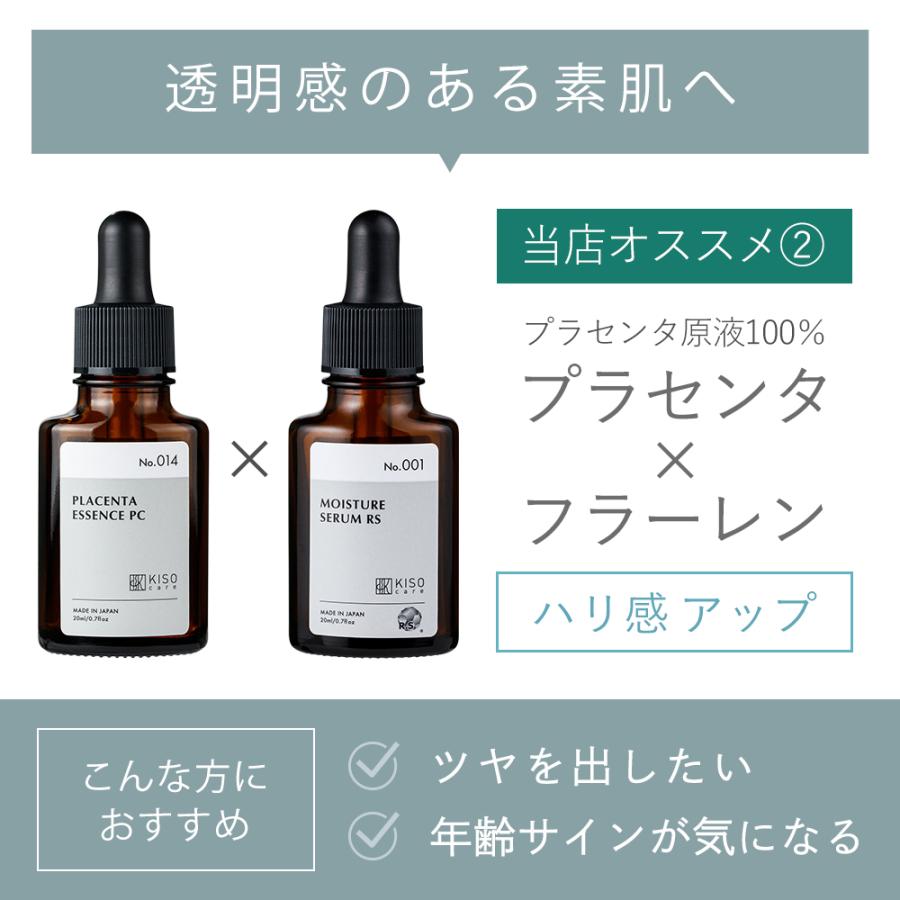 美容液 水溶性 フラーレン 10%配合 キソ モイスチャーセラムRS 20ml ラジカルスポンジ 原液  透明感 送料無料｜kisocare｜15