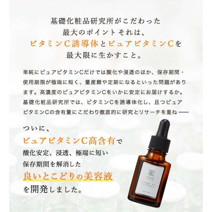 美容液 ビタミンc誘導体 原液 高濃度 ピュアビタミンc 含有量26 ピュアエッセンスvc26 ml 送料無料 Kiso K27 Kiso ヤフーショッピング店 通販 Yahoo ショッピング