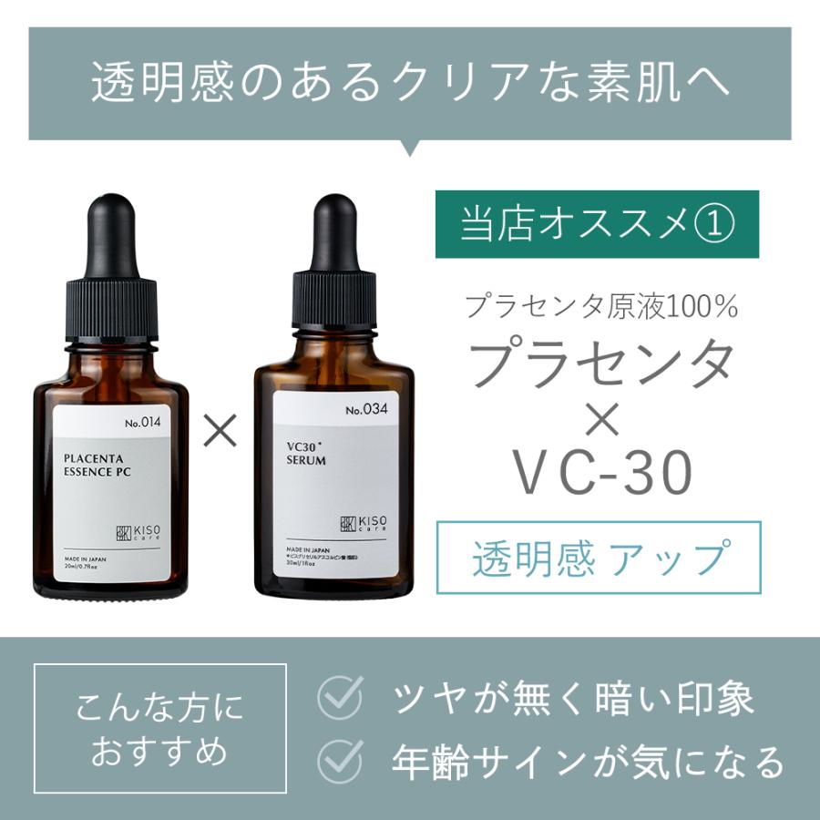 KISO 美容液 3本セット ビタミンC 誘導体 30％配合 キソ ピュア