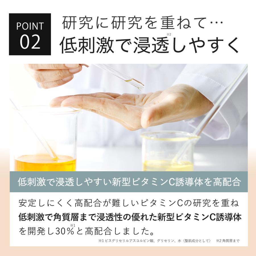 KISO 美容液 3本セット ビタミンC 誘導体 30％配合 キソ ピュア