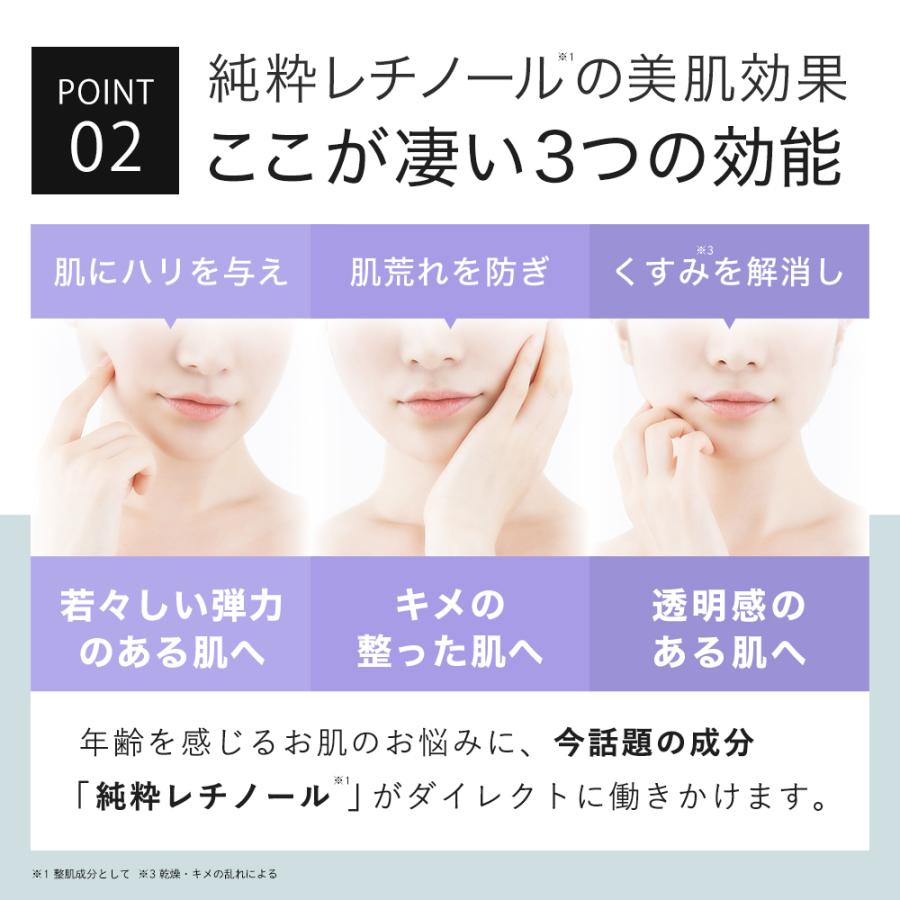 美容液 純粋 レチノール 0.1％配合 キソ スーパーリンクルセラム VA 30ml ビタミンA ヒアルロン酸 CICA ツボクサ シカ 送料無料｜kisocare｜05