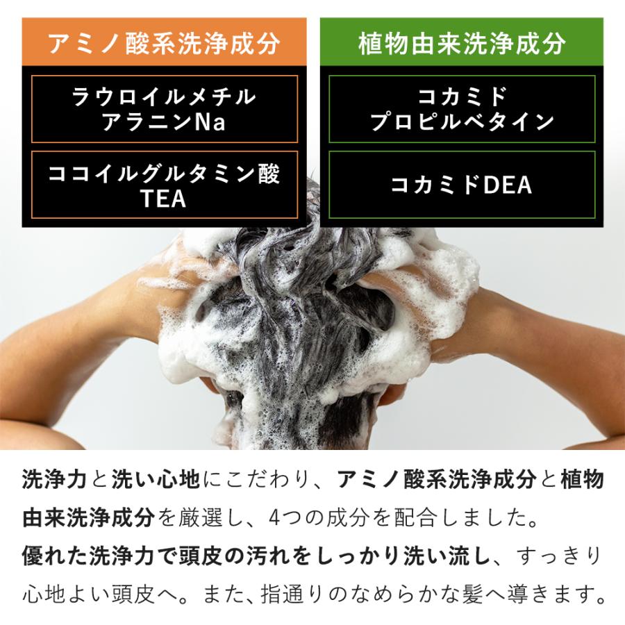 3本セット スカルプシャンプー メンズ ノンシリコン ヘアケア 濃厚原液 ビオチン配合 アミノ酸 かゆみ NIZEON ナイズオン 300mL 爆買 | KISO | 11