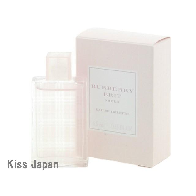 バーバリー BURBERRY ミニ ブリット シアー 4.5ml EDT BT 香水｜kissjapan