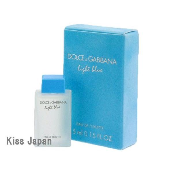 ドルチェ＆ガッパーナ DOLCE & GABBANA ミニ D＆G ライトブルー 4.5ml EDT BT 香水 :DAG004-004