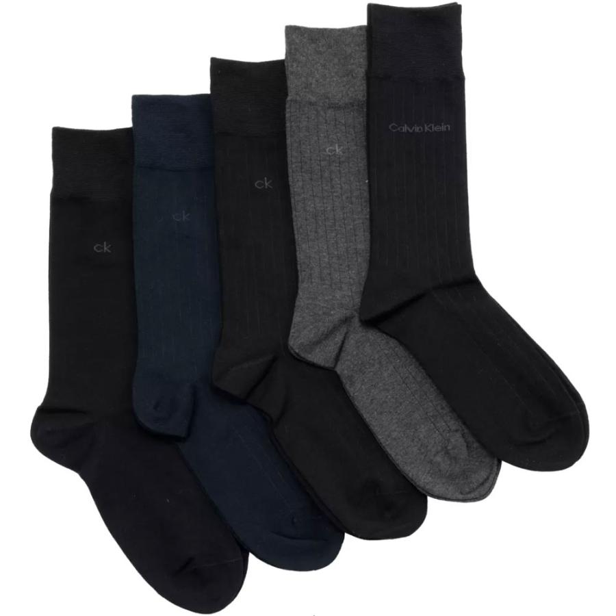 コストコ カルバンクライン メンズ ビジネス ソックス ５足組 25.0-27.0cm 帯なし 【costco Calvin Klein Mens Dress Socks 送料無料】｜kissjapan｜03