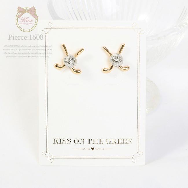 KISS ON THE GREEN（キスオンザグリーン） クロスクラブ＆ボールピアス