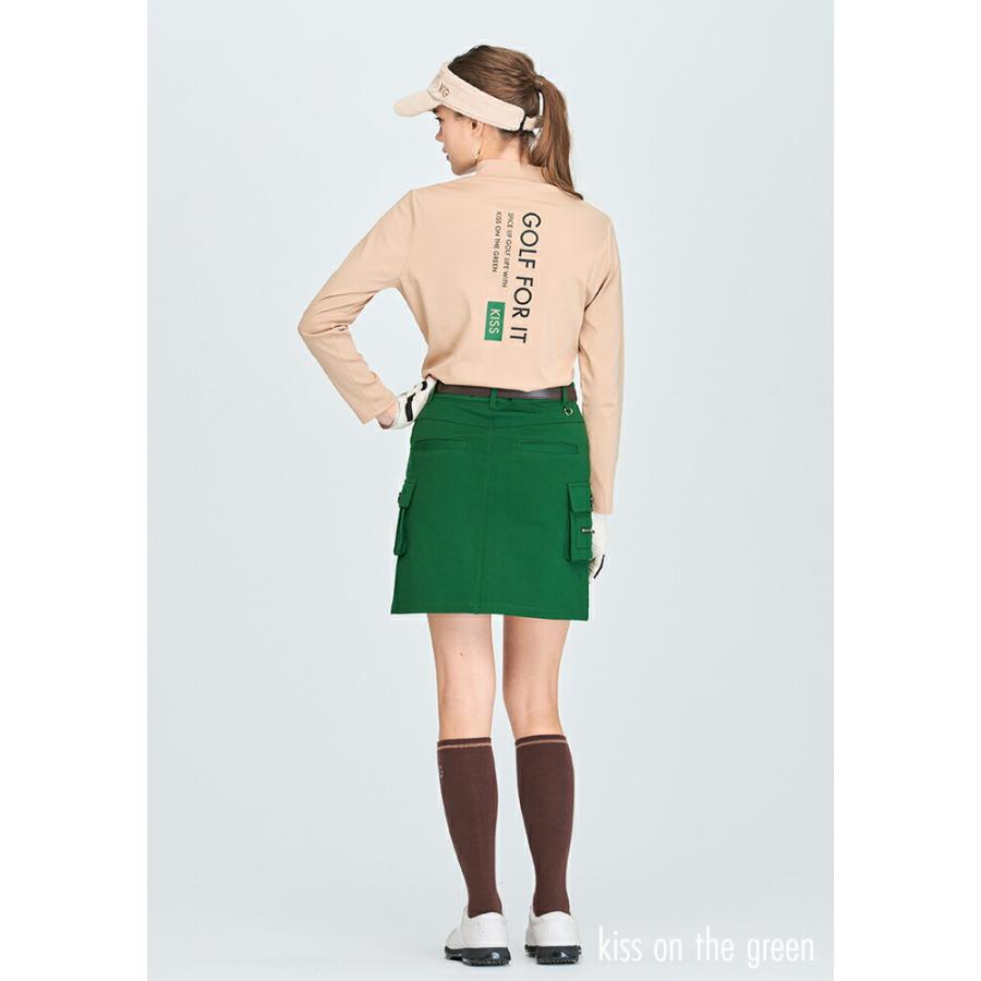 KISS ON THE GREEN ゴルフウェア レディース シルケットコットン KISS ON THE GREEN ゴルフウェア レディース シルケットコットン