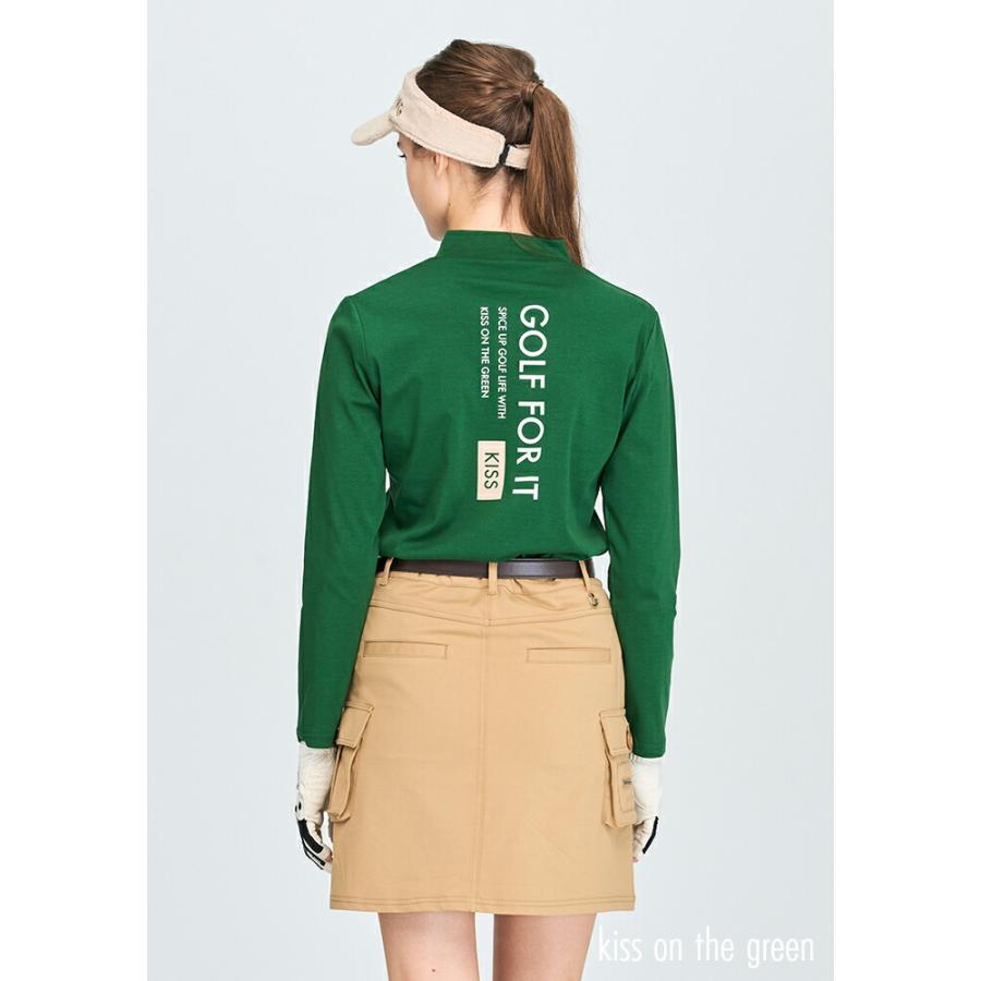 KISS ON THE GREEN ゴルフウェア レディース シルケットコットン KISS ON THE GREEN ゴルフウェア レディース シルケットコットン