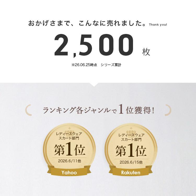 軽量　撥水　サマーニットスカート　インナーパンツ一体型　グレー　サイズXS 春夏 累計2500枚突破 新色追加 ゴルフウェア レディース スカート 丈長め