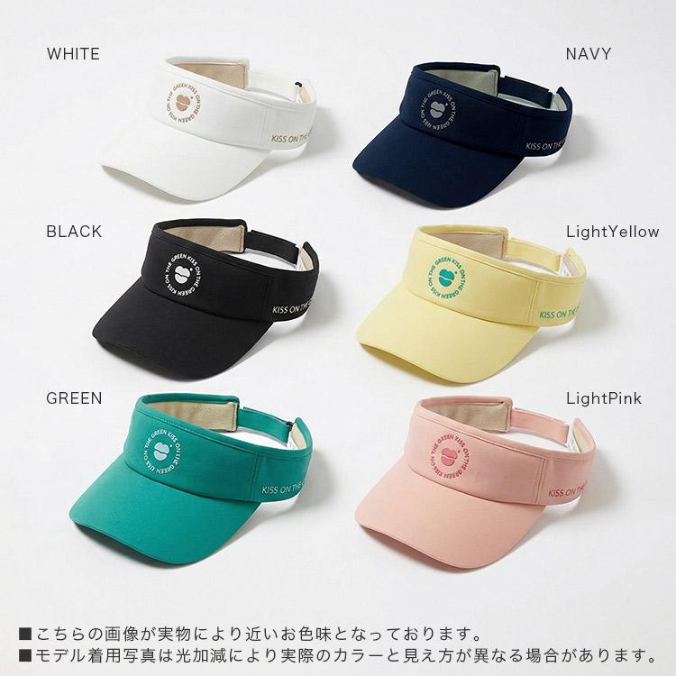 ゴルフ サンバイザー レディース マーカー付き セット 磁石 ラバーロゴ