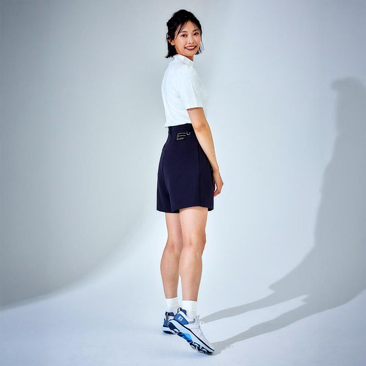 川崎志穂プロ コラボ ゴルフウェア レディース ショートパンツ