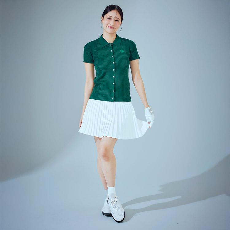 今季新作セール30％OFF】ゴルフウェア レディース プリーツ スカート