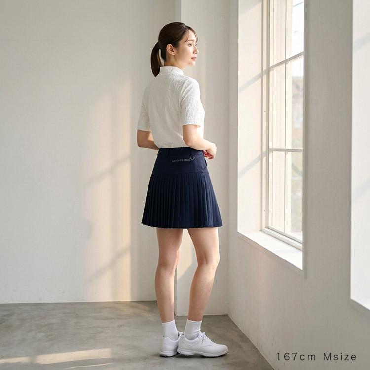 今季新作セール20％OFF】ゴルフウェア レディース プリーツ スカート