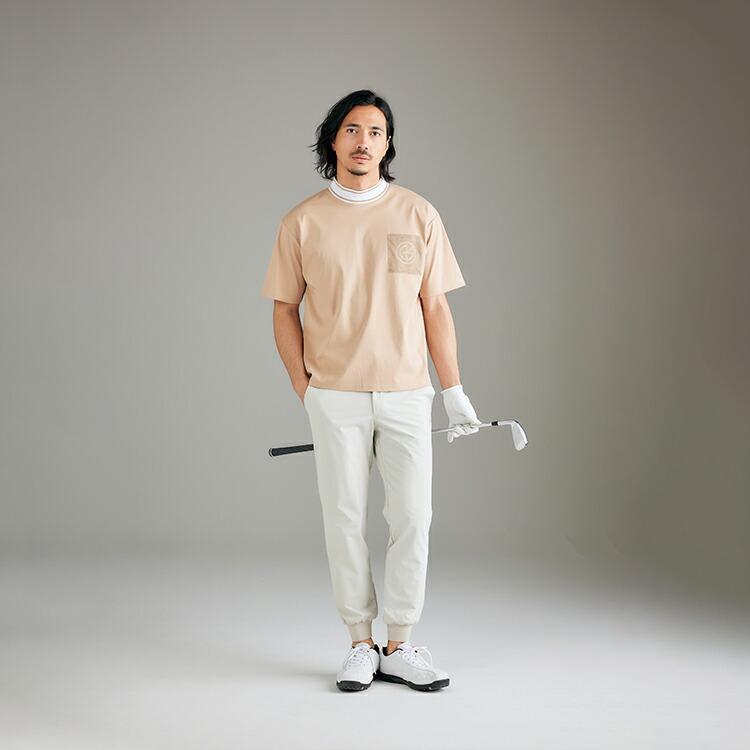 今季新作セール45％OFF】ゴルフウェア メンズ メッシュポケットモック