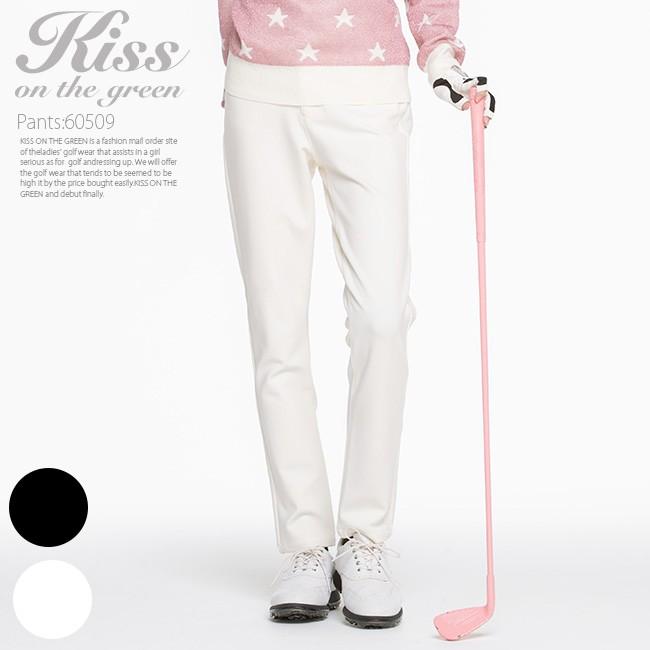 ゴルフウェア レディース 裏起毛暖かロングパンツ ロング パンツ ゴルフウエア ゴルフ かわいい おしゃれ キスオンザグリーン 通販 Yahoo ショッピング