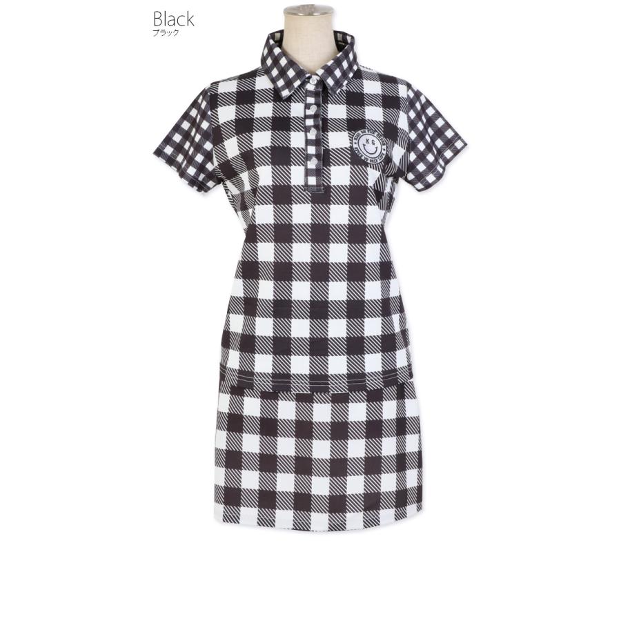 ２３区 ポロシャツとチェックスカート(２枚)のセット 23区 ポロシャツとチェックスカート(2枚)のセット