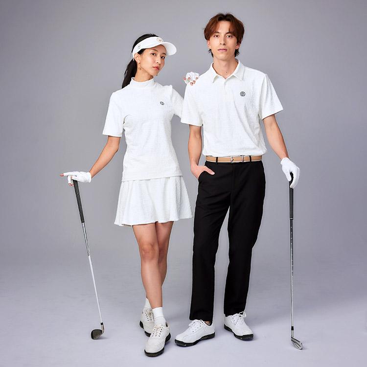 今季新作セール40％OFF】ゴルフウェア レディース モックネック
