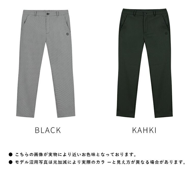 今季新作セール30％OFF】ゴルフウェア メンズ 千鳥格子柄ストレッチ