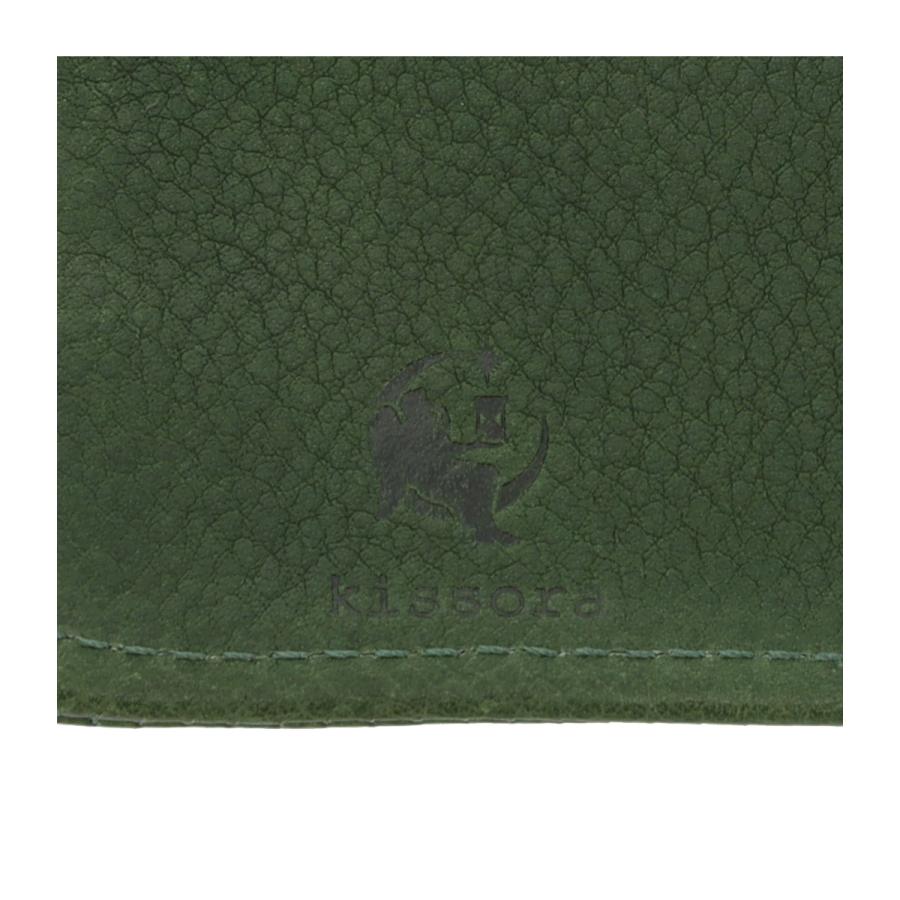 kissora（キソラ） 二つ折り財布 本革 ボルサ レディース メンズKIAS