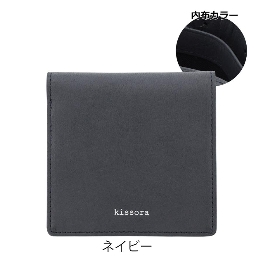 kissora（キソラ） 二つ折り財布 ラスティック レディース メンズKIAS