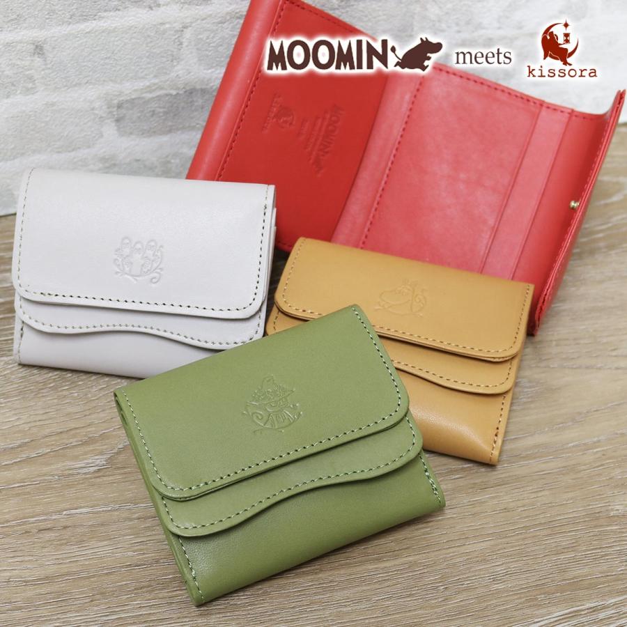 ムーミン キソラ 三つ折り財布 キソラ Kibn 014 Kissora ムーミン Moomin 財布 レザー 本革 日本製 レディース Kissora Paypayモール店 通販 Paypayモール