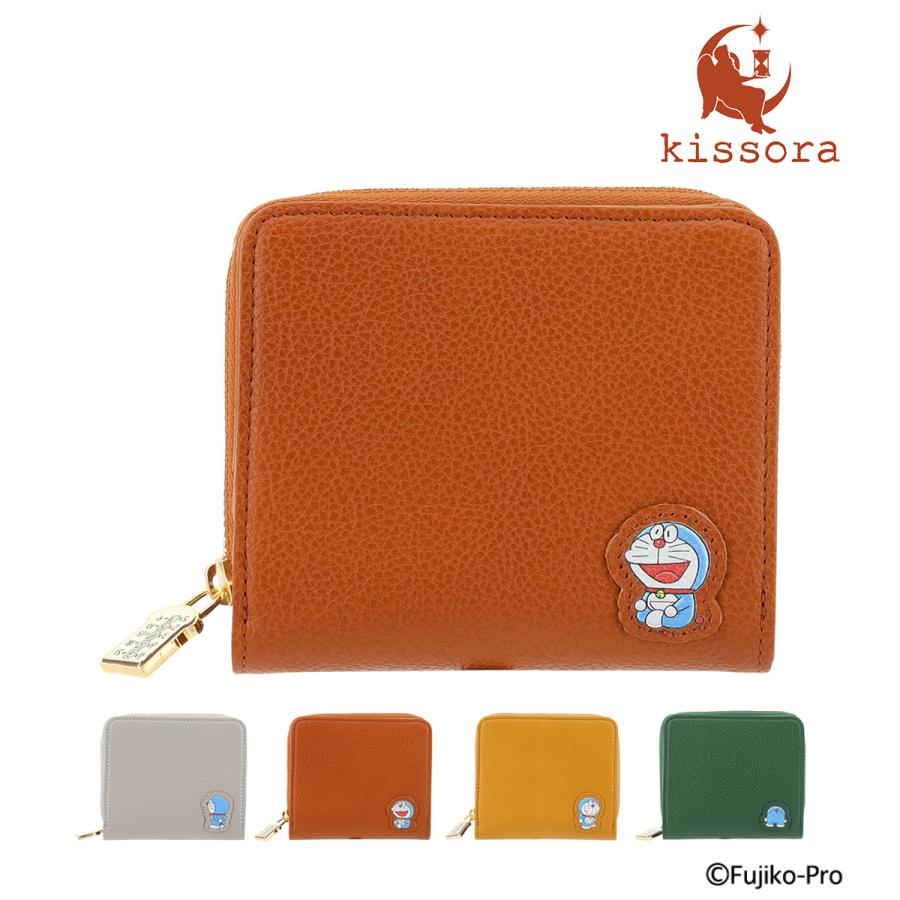 ドラえもん　二つ折り財布/kissora kissora（キソラ） ドラえもん 二つ折り財布 レディース メンズKIDR