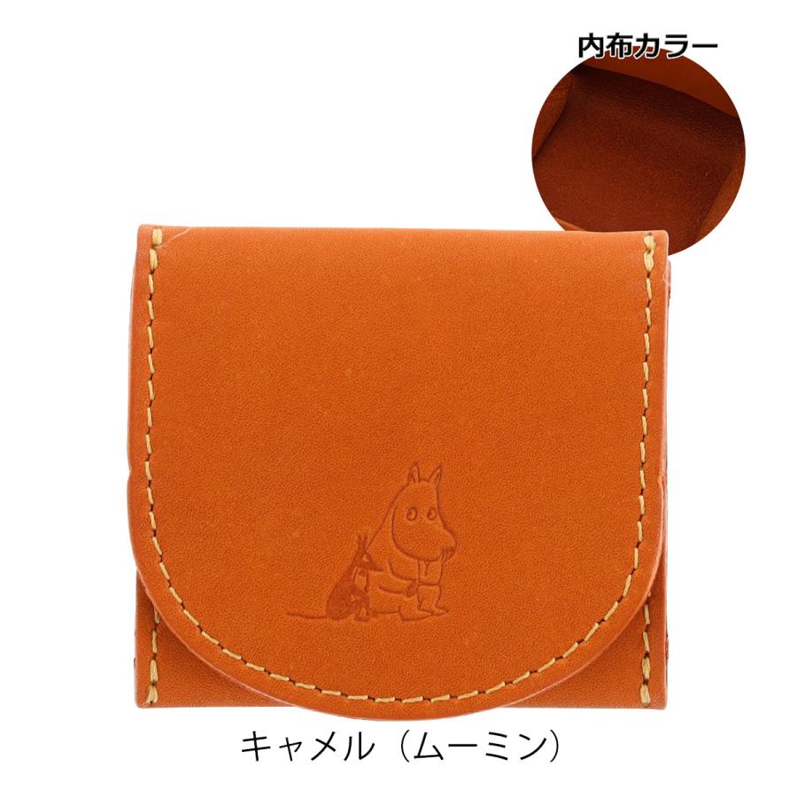 kissora（キソラ） ムーミン コインケース BOX型 本革 素押し