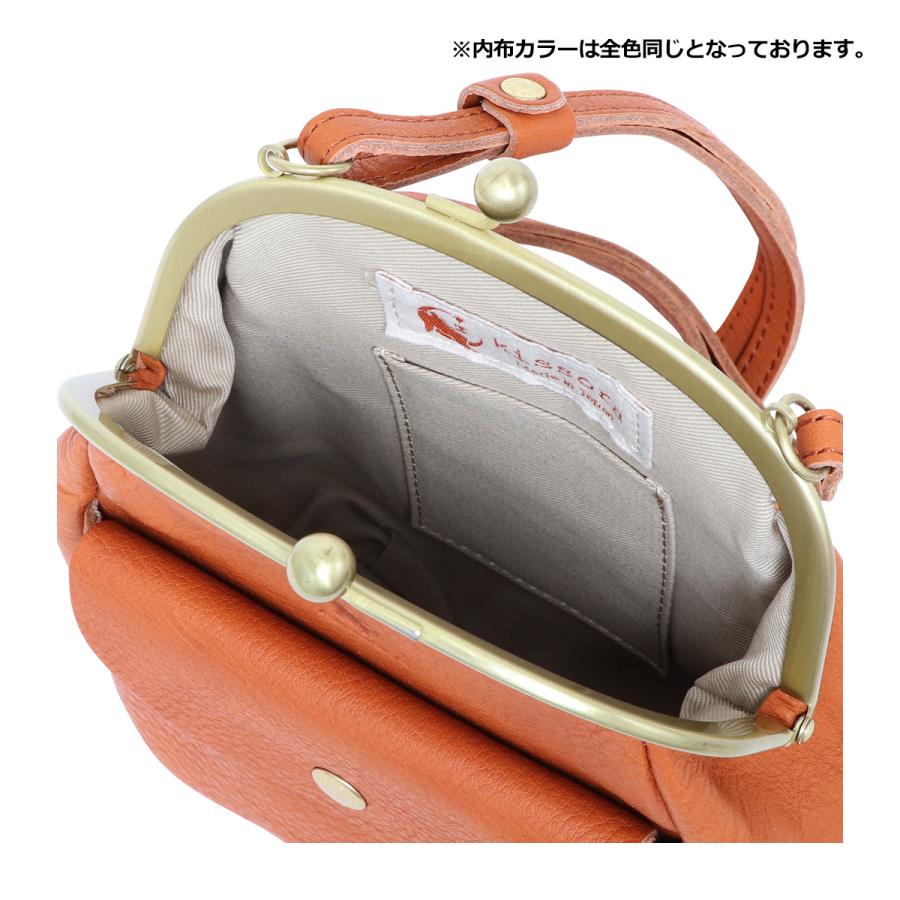 kissora キソラ ショルダーバッグ 本革 トミー がま口 kissora キソラ ショルダーバッグ 本革 トミー がま口
