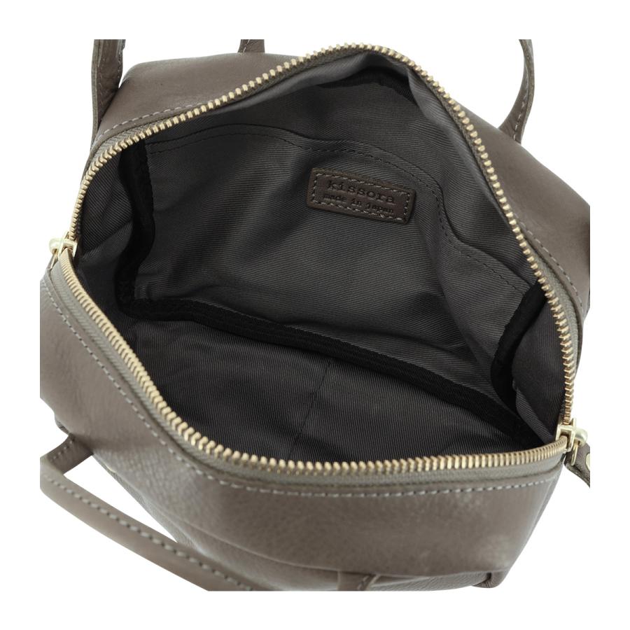 kissora（キソラ） ミニボストンバッグ 本革 ピアザ レディース メンズ