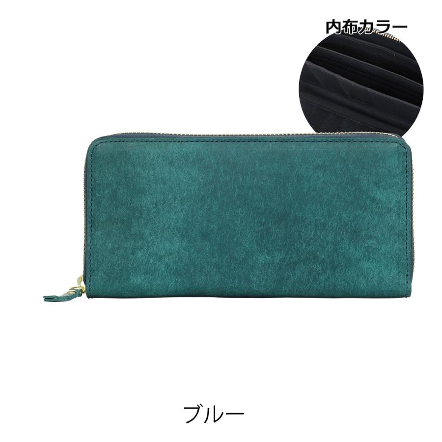 kissora（キソラ） 長財布 ラウンドファスナー 本革 日本製 プエブロ