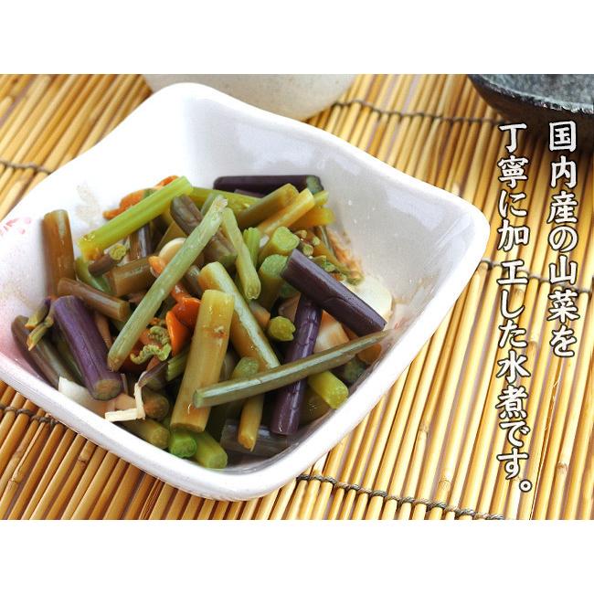 山菜ミックス 70g×6個 (みず・わらび・えのき・たけのこ・なめこが入っ