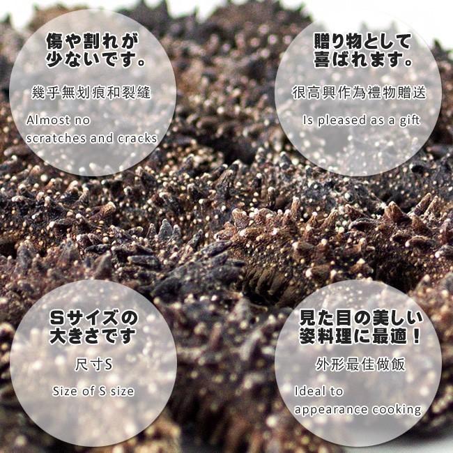 乾燥ナマコ特A級品Sサイズ1kg 1本4g〜6g前後(特Aランク)北海道産乾燥なまこ 金ん子干し海鼠！北海キンコ 海参！海参皇 干しなまこの画像
