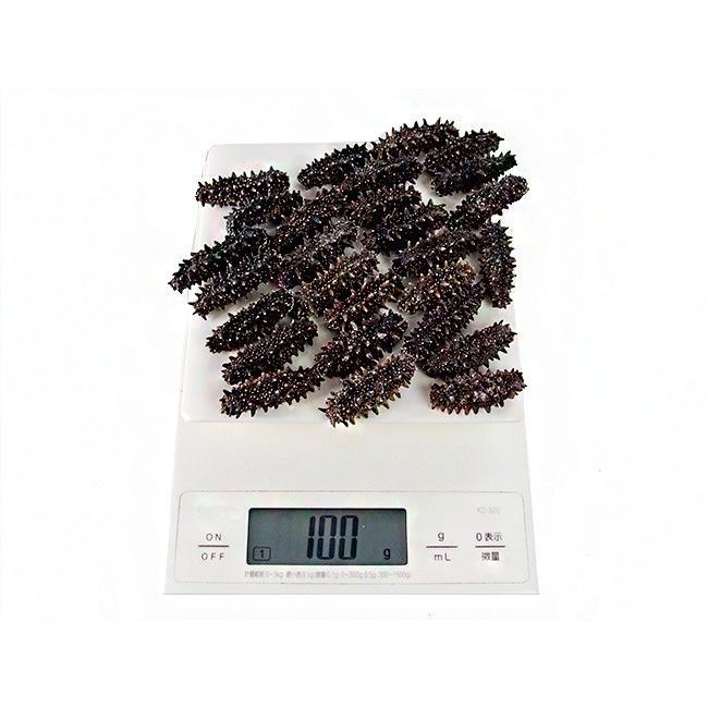 乾燥ナマコ特A級品Sサイズ1kg(化粧箱入り) 1本4g〜6g前後(特Aランク)北海道産乾燥なまこ1000g 金ん子 干し海鼠！海参！海参皇の画像