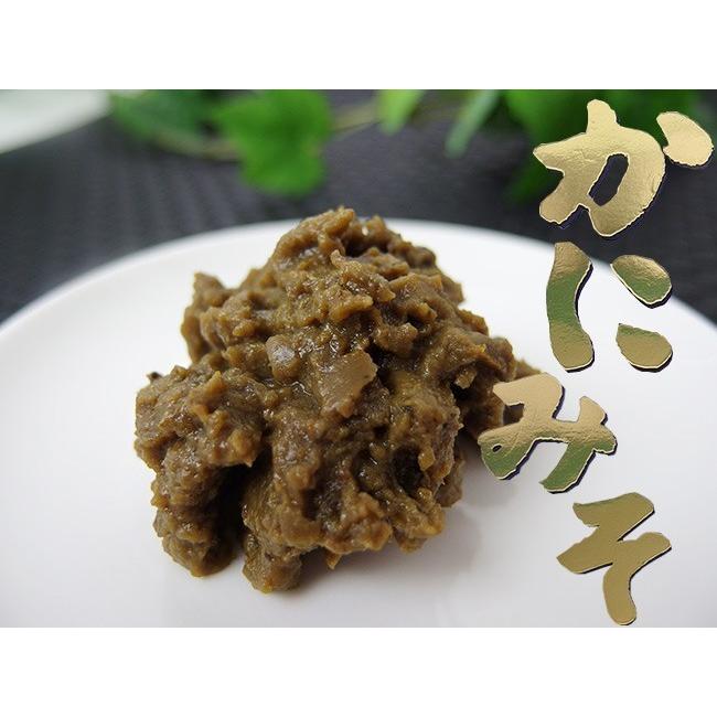 かにみそ90g(カニ)の頭ミソ通称(蟹味噌)を缶詰加工しました。カニみそ