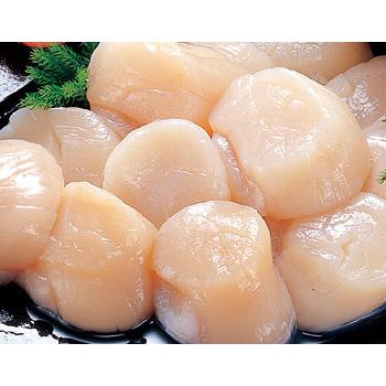 特大ジャンボサイズ 超肉厚 ほたて貝柱 (大玉L〜2Lサイズ) 刺身用1kg（500g×2袋）北海道産帆立！超肉厚ホタテ 送料無料の画像