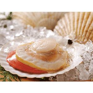 天然ほたて貝柱 味の一粒【北海道野付産ホタテ貝柱】Lサイズ12粒×4箱セット 個包装(野付半島沖の帆立貝柱)【送料無料】 常温便 冷蔵便