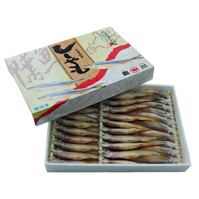本ししゃもメス30尾(北海道産本柳葉魚)卵を抱えた雌の子持ちシシャモ