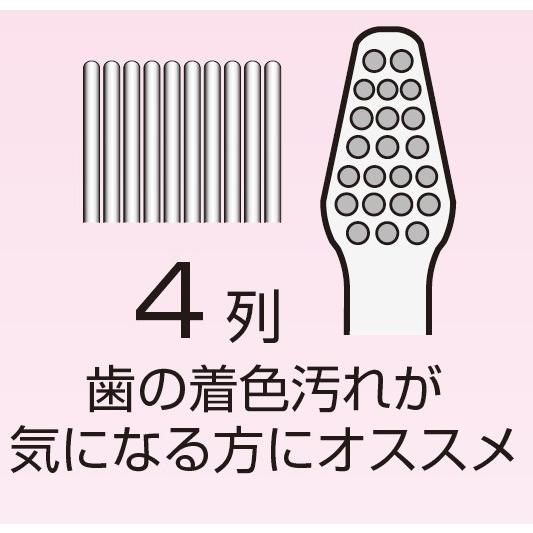 音波振動歯ブラシ IONPA beauty 美白用ラバーソフト毛　BDM-011 本体　携帯用　乾電池式　（本体1本・替え2本・単4電池1本）イオンケア　ギフト　｜kissyou-store｜04