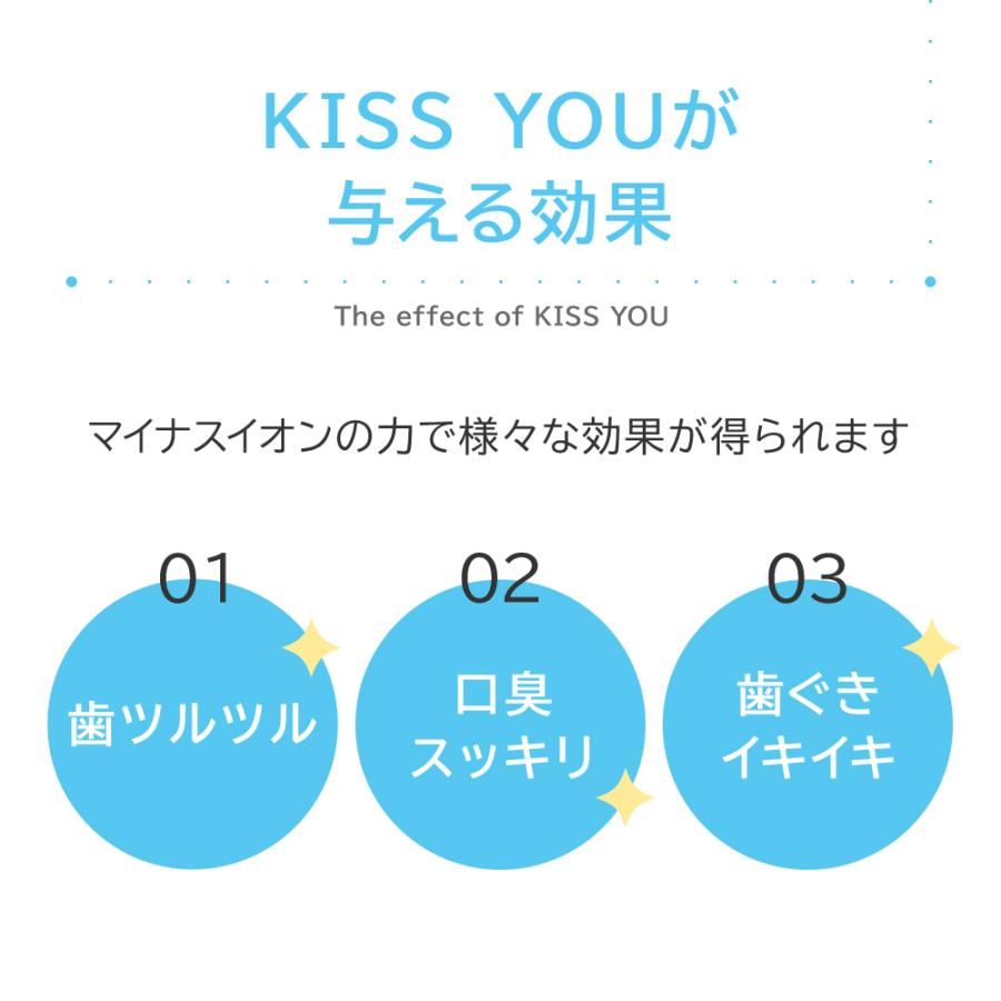 キスユー イオン 歯ブラシ　本体　極細レギュラー　ふつう　1本｜kissyou-store｜10