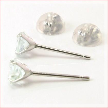 アクアマリン・ハートピアス Aquamarine : パール ジュエリー KISYA