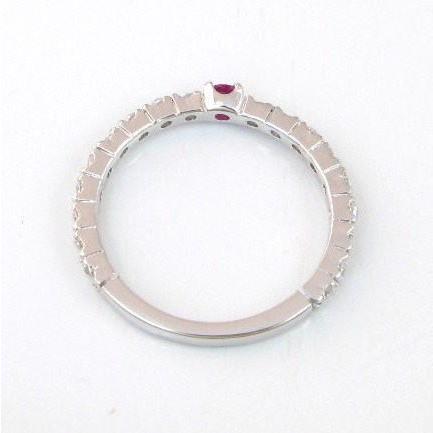 ルビー ハーフエタニティ リング |  | 05