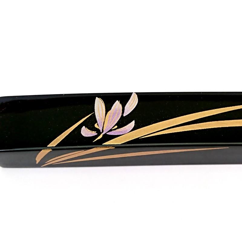 ペーパーウエイト　文鎮 文鎮 ペーパーウェイト 長型 黒 らん ペーパーウエイト おしゃれ