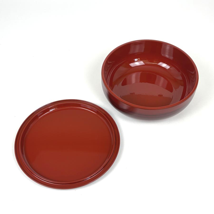 菓子器 蓋付き 木目塗り 紀の里 18cm お菓子入れ おしゃれ かわいい