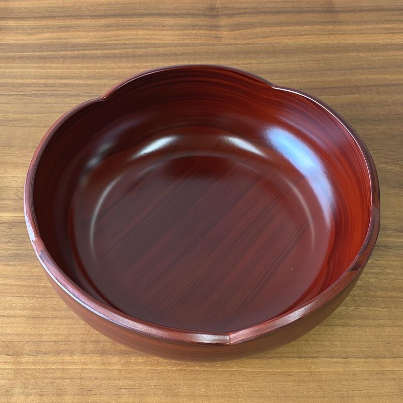 菓子鉢 梅型 紀の国木目 21cm お菓子入れ おしゃれ 来客 : 紀州器楽や