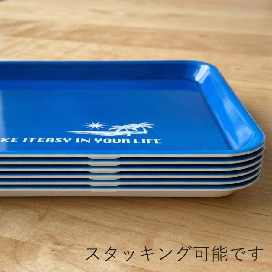 お盆 すべらない レンジ・食洗機対応 NSトレー パルマ インディゴ